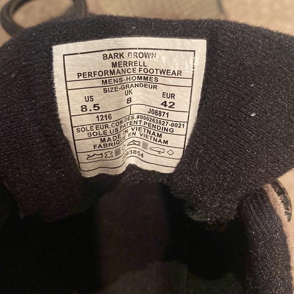 MERRELL MOAB 3 HIKING SHOE - Picture 5 of 9